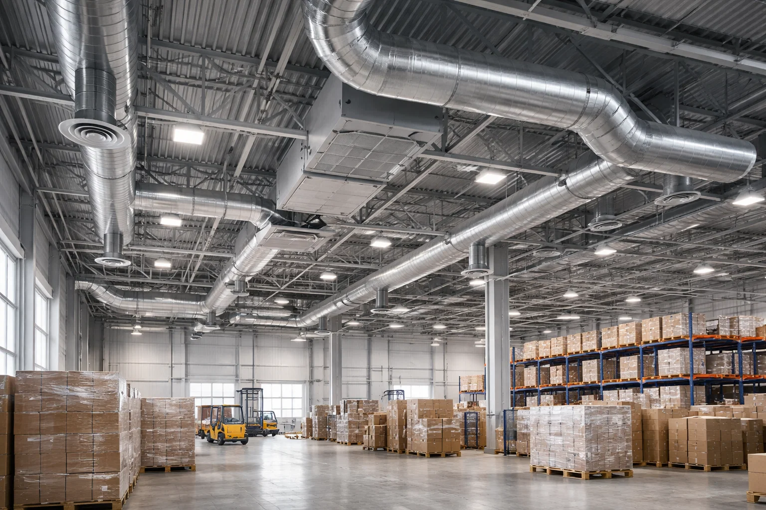 Инженерный подбор HVAC для логистического комплекса