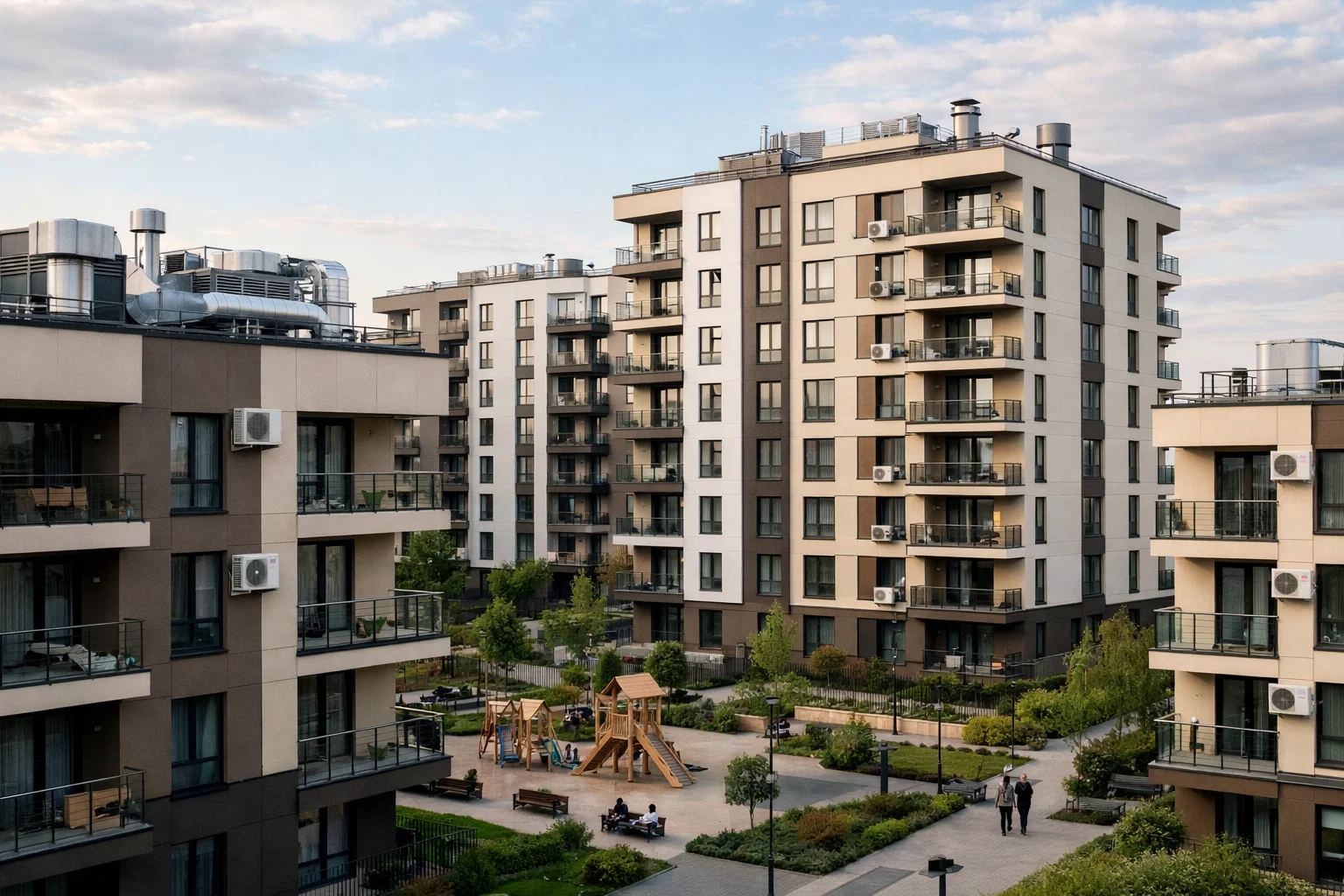 HVAC для жилых комплексов и многоквартирных домов