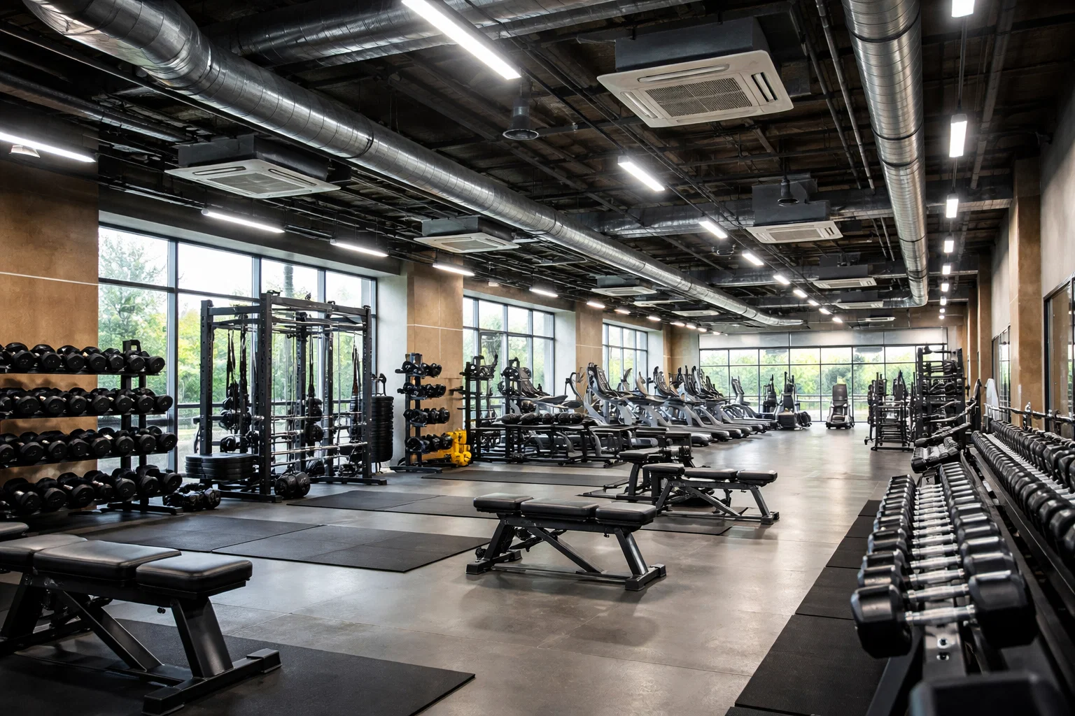 HVAC для спортивных залов и фитнес-центров