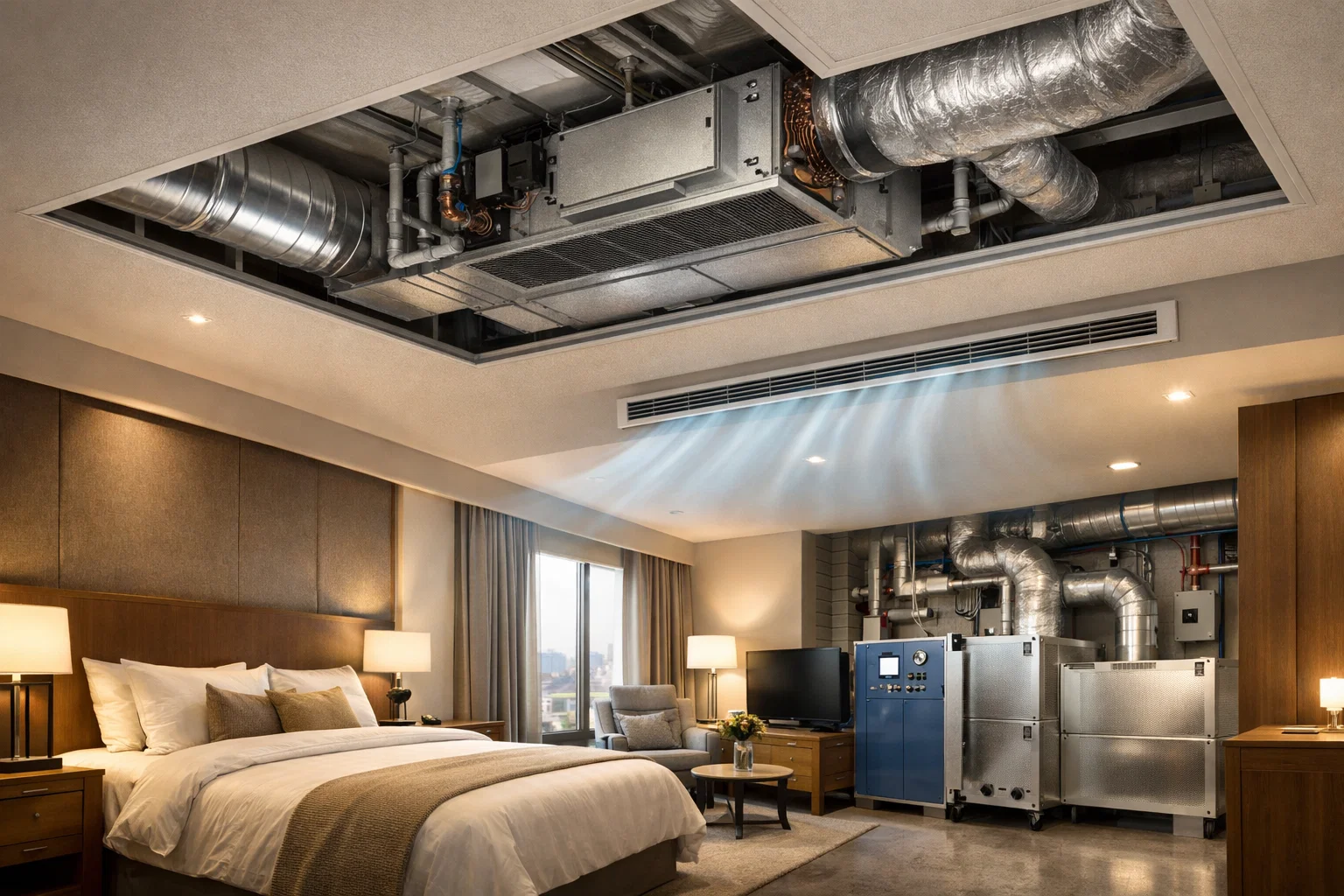 Вентиляция и кондиционирование гостиниц: как обеспечить комфорт гостей и стабильную работу инженерных систем