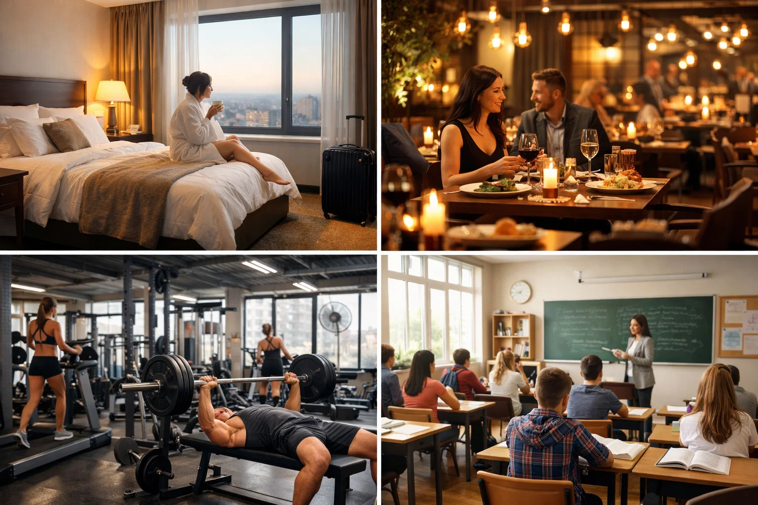 Микроклимат в общественных зданиях: чем отличаются требования гостиниц, ресторанов, спортзалов и учебных учреждений