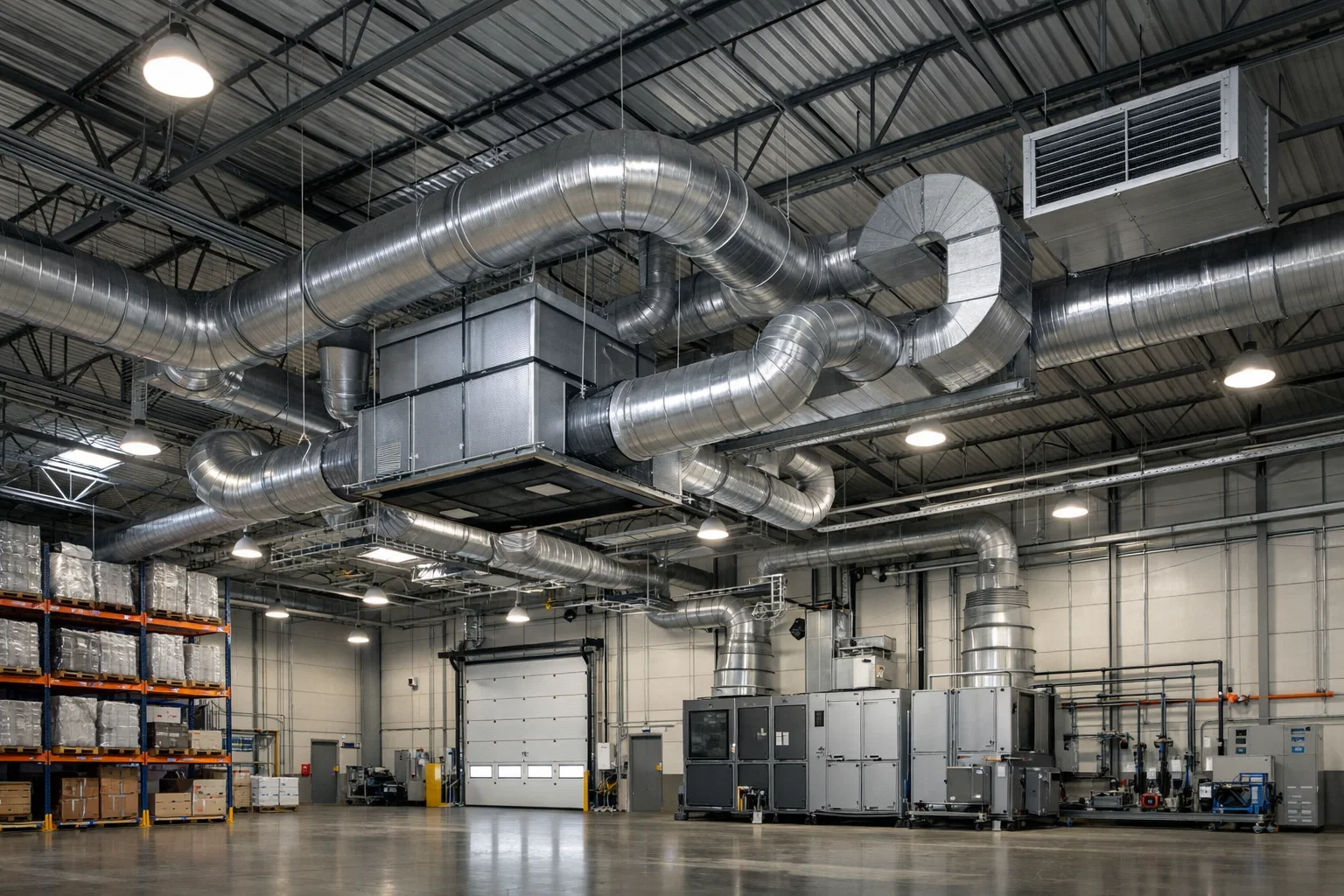 Как спроектировать HVAC для промышленного объекта, склада или ангара без типовых ошибок