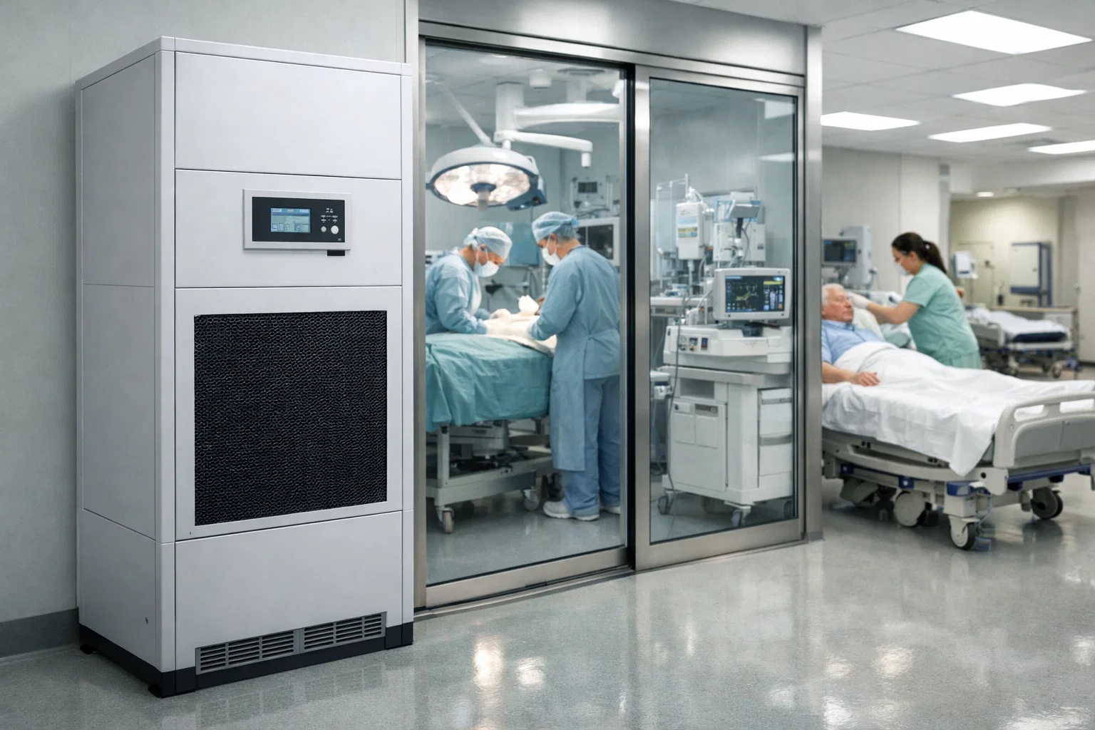 Прецизионные кондиционеры для больниц и клиник: где они нужны и как помогают держать стабильный микроклимат