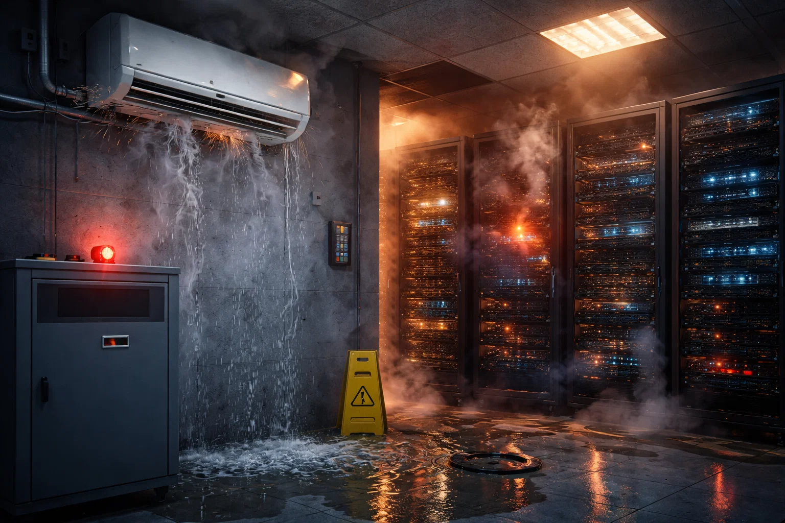 Почему обычные сплит-системы не подходят для критичных серверных помещений