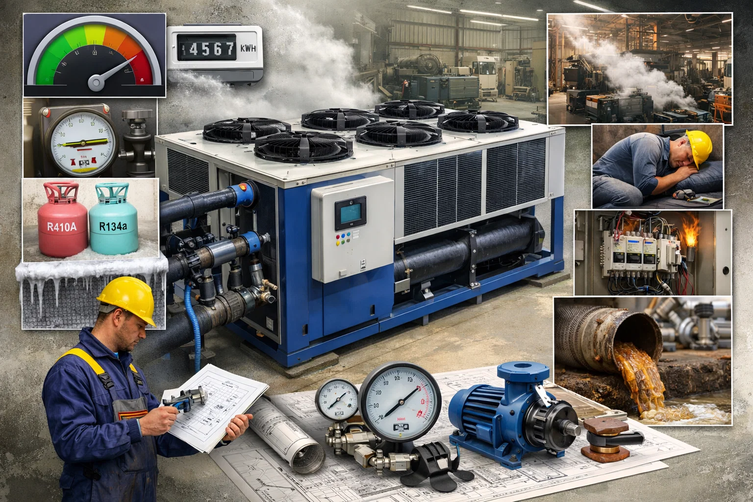 Как выбрать чиллер для промышленного объекта: ключевые параметры и типовые ошибки