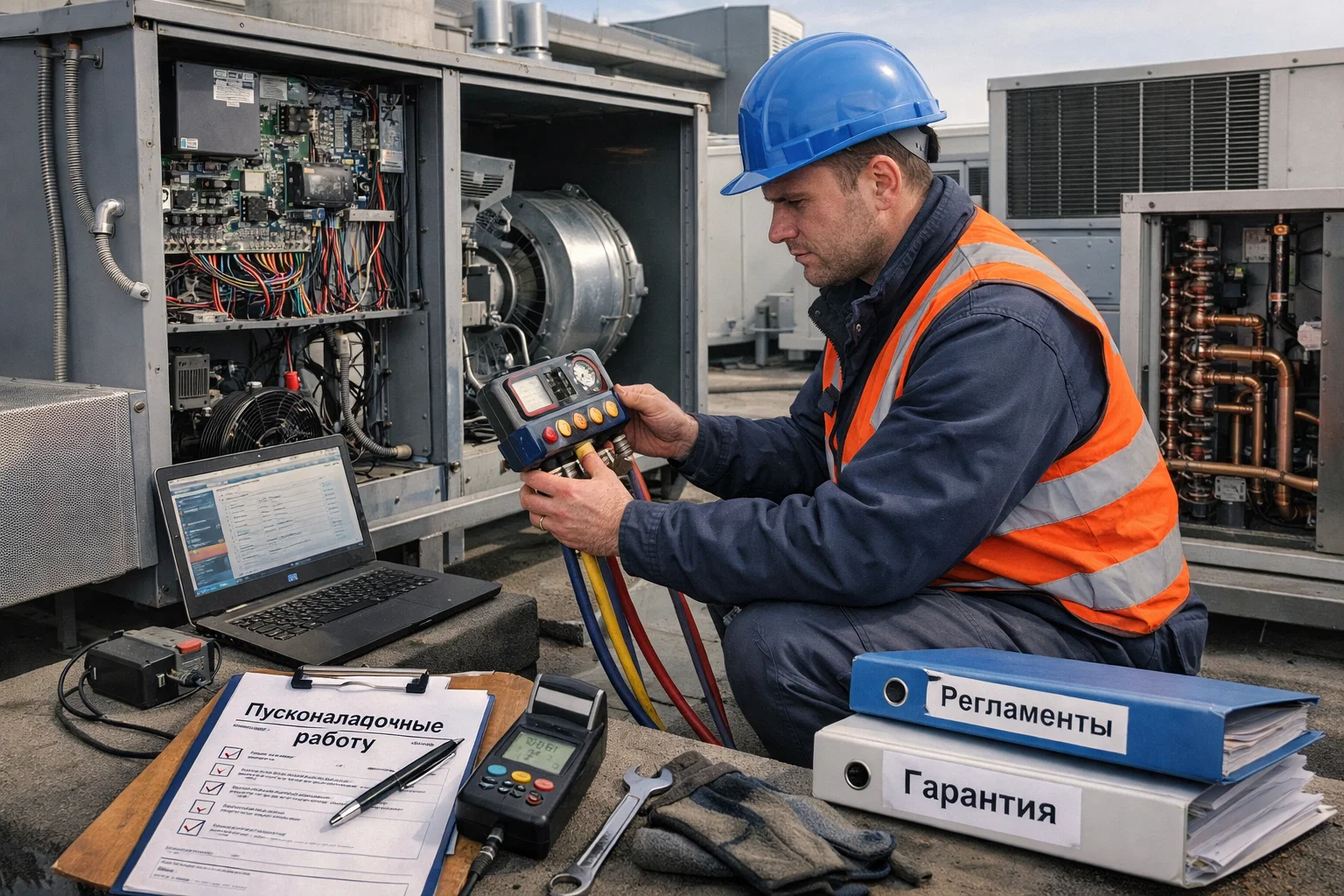 Монтаж и сервис HVAC