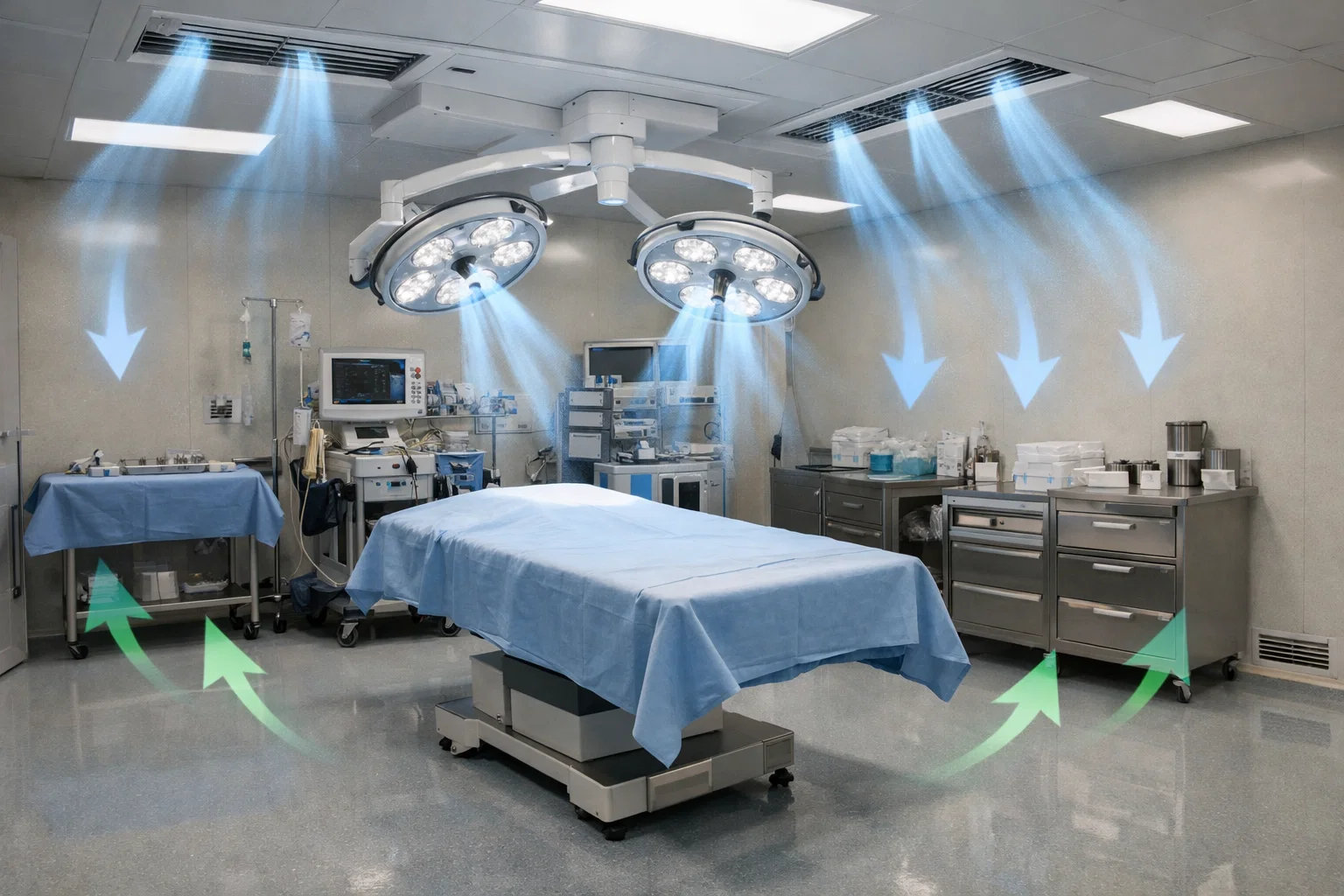 Инженерный подбор HVAC для процедурных и перевязочных