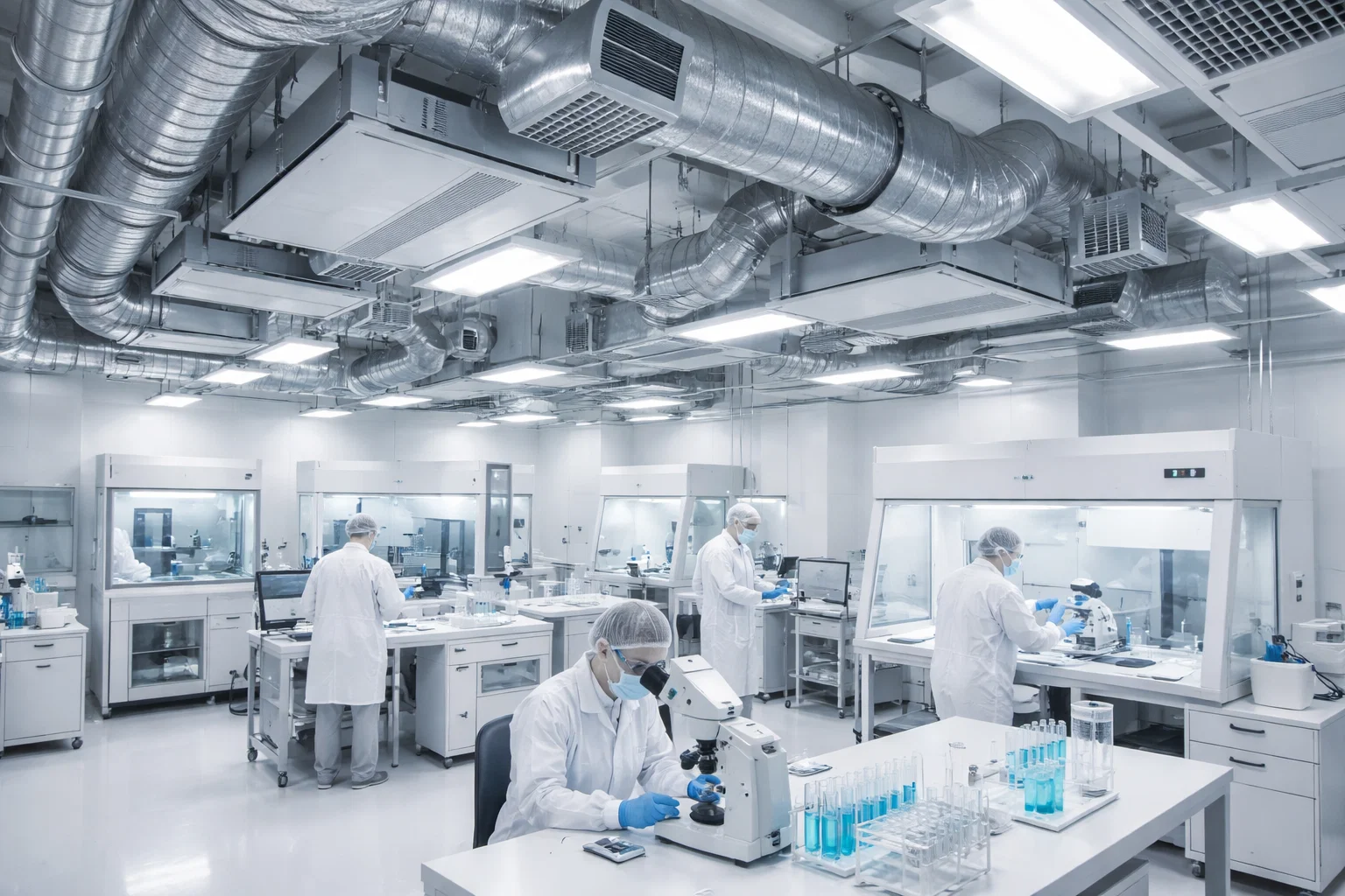 Инженерный подбор HVAC для лабораторий и чистых помещений