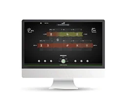 Визуализация на панели управления