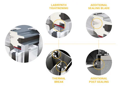 Алюминиевые конструкционные стойки