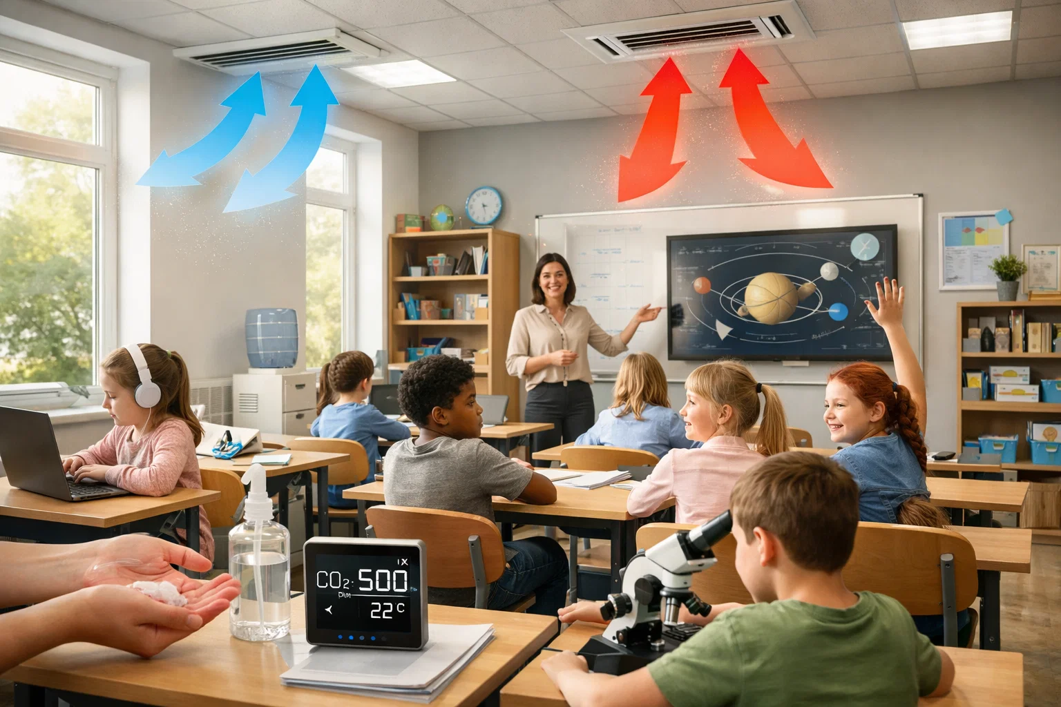 Инженерный подбор HVAC для учебных классов и аудиторий