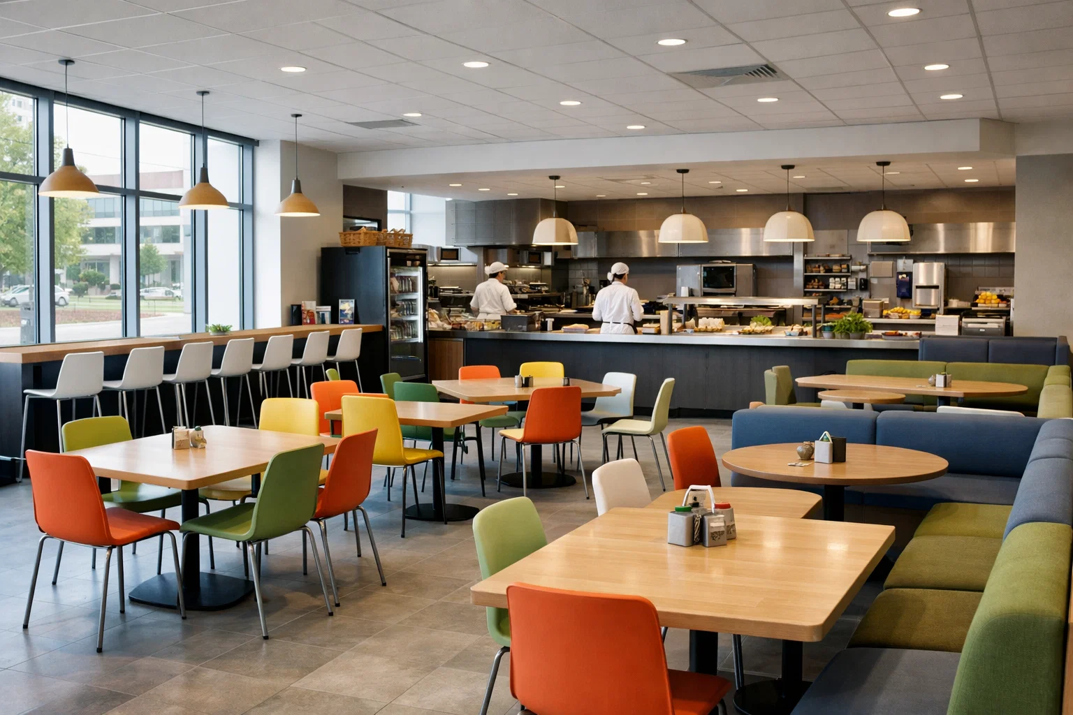 Столовые и обеденные зоны