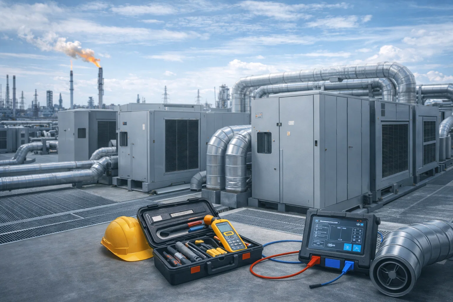 Промышленное HVAC оборудование и монтаж