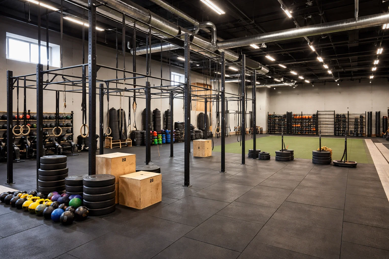 Кроссфит и функциональные зоны